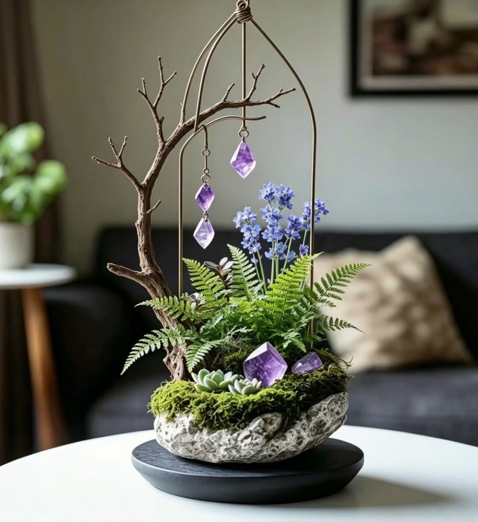Amethyst Sanctuary Zen Garden